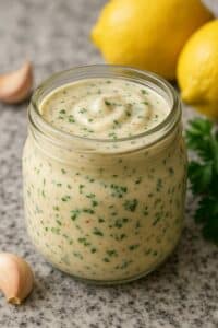 Aderezo cremoso de ajo: prepara la receta más fácil y rápida 2 Aderezo Cremoso de Ajo