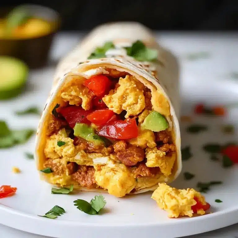 Burritos de Desayuno con Tater Tots