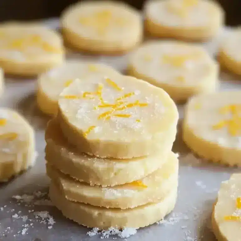 Buttery Lemon Cookies