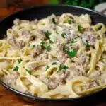 Carne Molida Alfredo