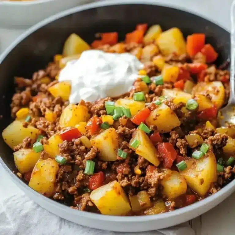 Carne y Papas Fáciles