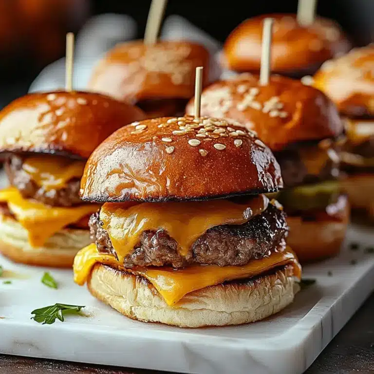Mini Hamburguesas