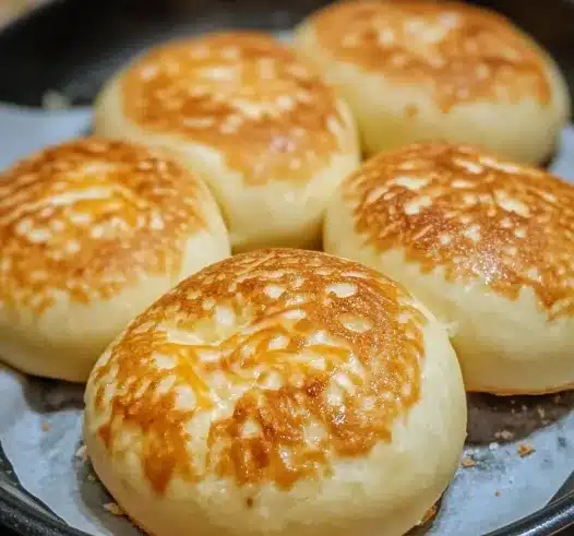 Pan de Queso Fácil en Sartén