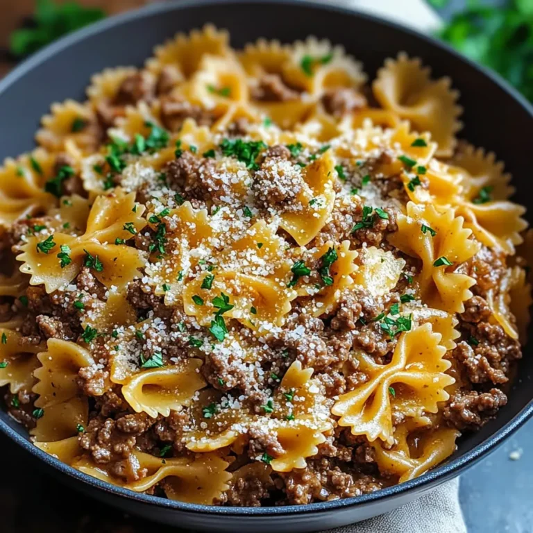 Pasta Cremosa con Mantequilla de Ajo