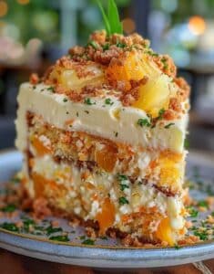 Pastel hawaiano de zanahoria y piña: receta clásica tropical. 2 Pastel hawaiano de zanahoria y piña