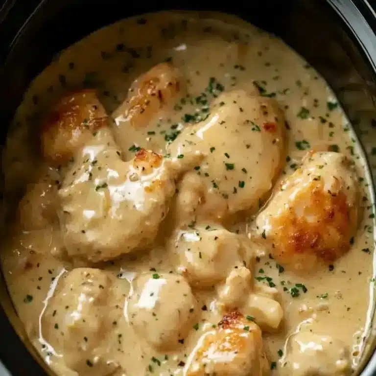 Pollo Cremoso en Crock Pot
