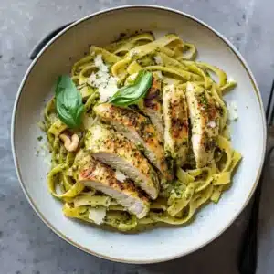 Pollo Pesto Cremoso