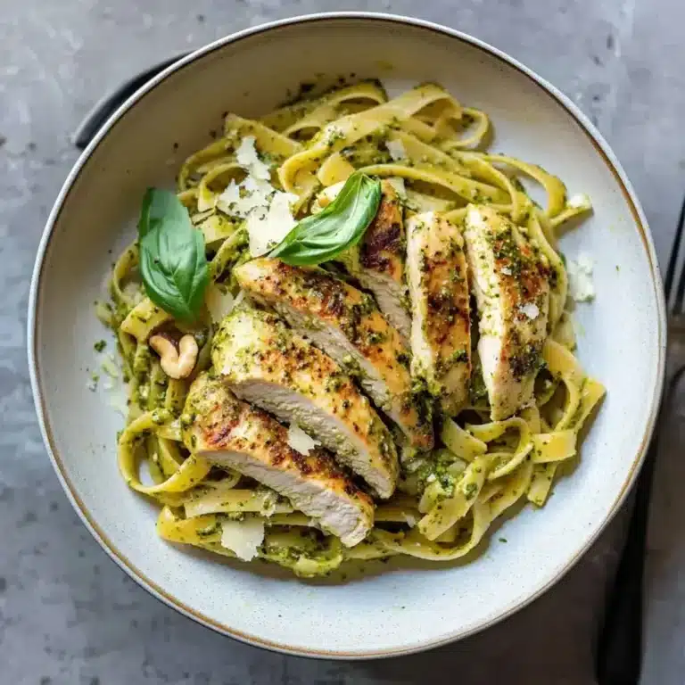 Pollo Pesto Cremoso