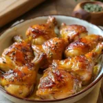 Pollo a la mostaza al horno