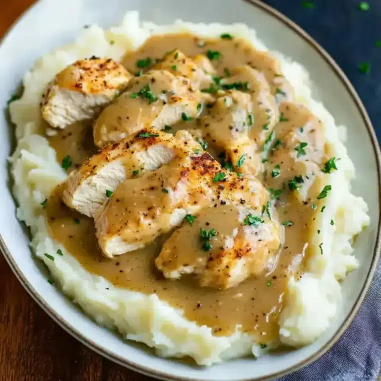Pollo con Gravy Fácil
