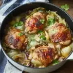 Pollo con mantequilla de miso fácil