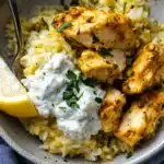 Rico Pollo Tzatziki Arroz