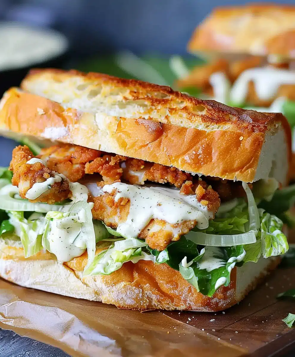 Chicken Caesar Sandwich