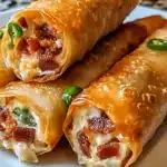Bacon Jalapeño Popper Eggrolls