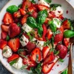 Balsamic Strawberry Caprese