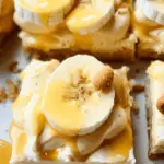 Banana pudding cheesecake squares