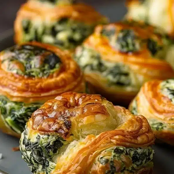 Cream Cheese Spinach Puffs