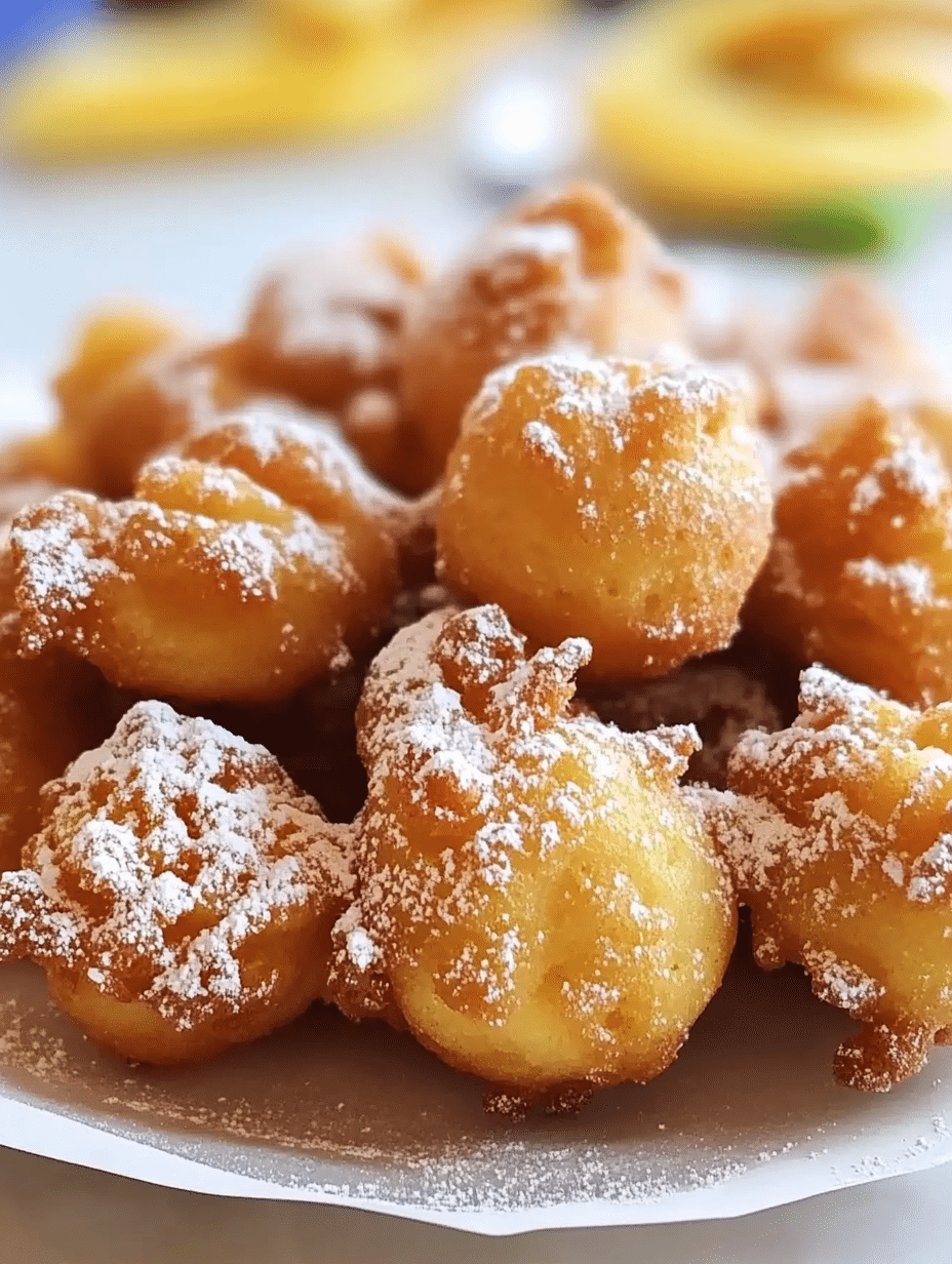 Funnel Cake Bites