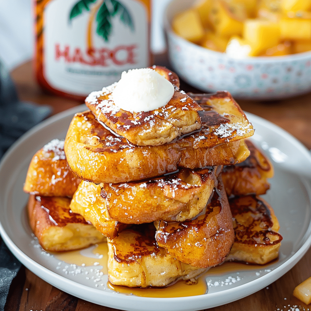 Hawaiian Roll French Toast