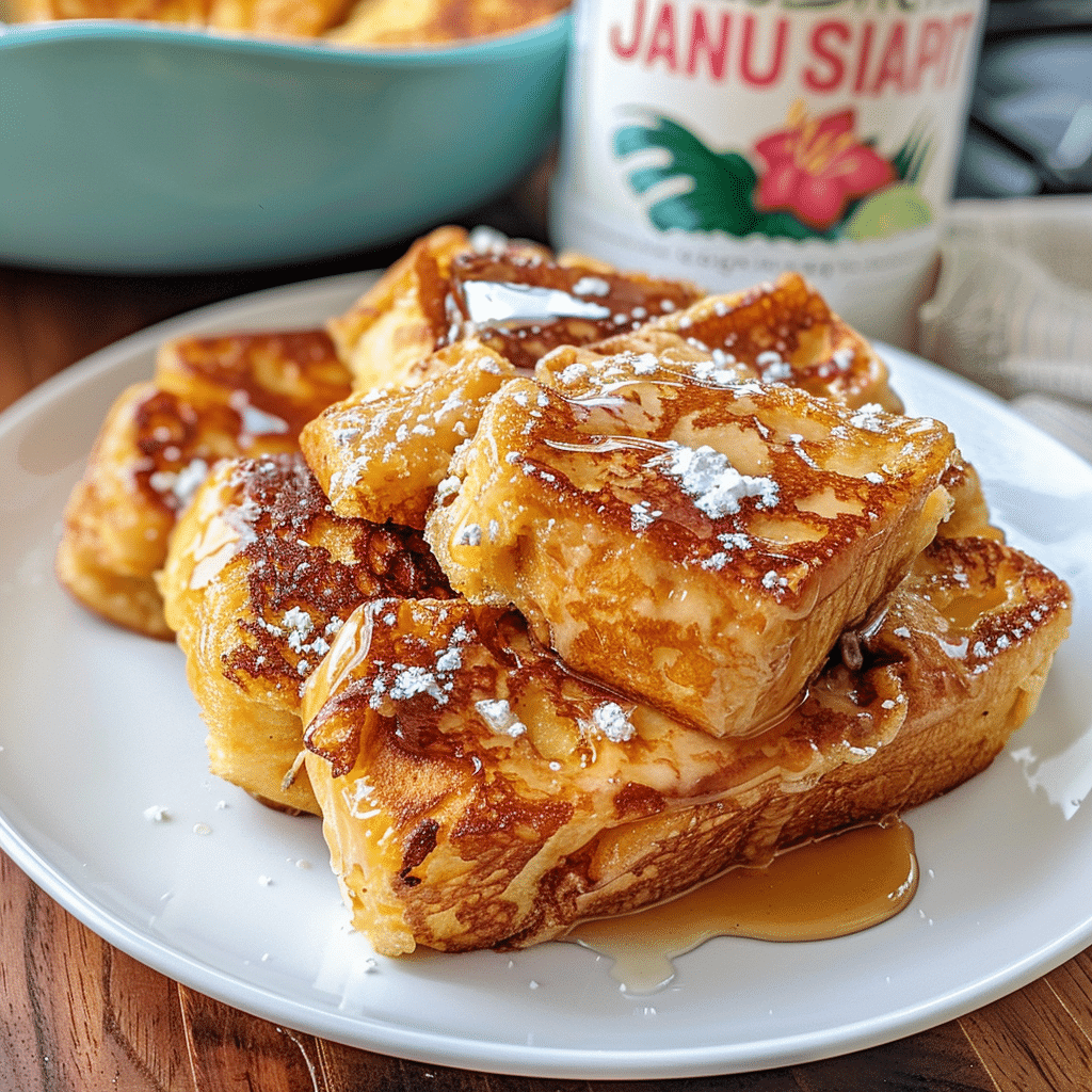 Hawaiian Roll French Toast