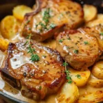 Pork Chops with Scalloped Potatoes