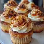 Vanilla Bean Crème Brûlée Cheesecake Cupcakes