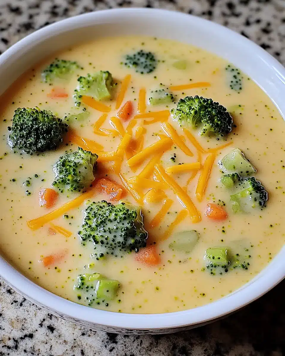 Copycat Panera Bread Broccoli Cheese Soup