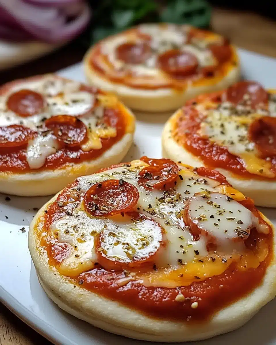 Easy English Muffin Pizza