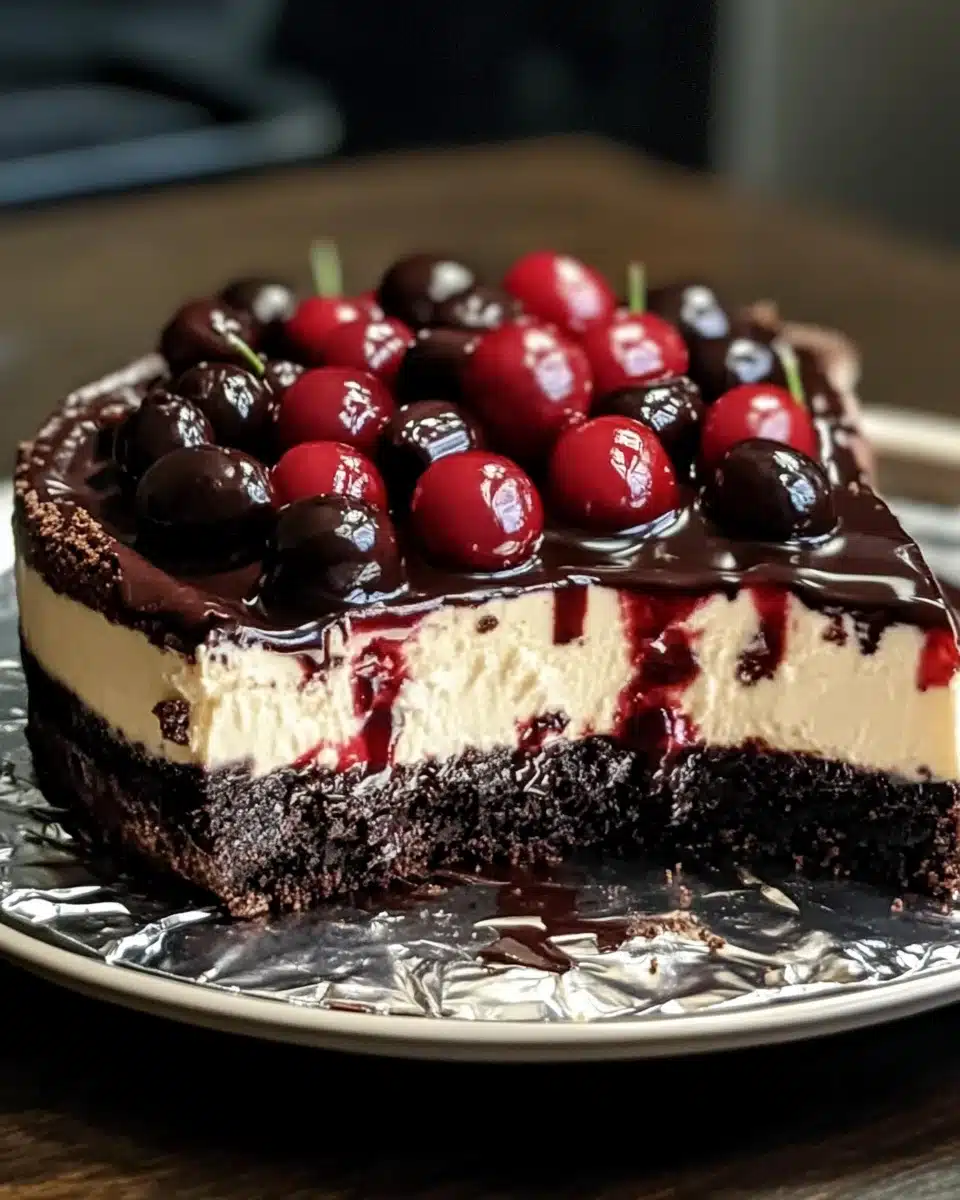 Decadent Black Forest Cheesecake Recipe
