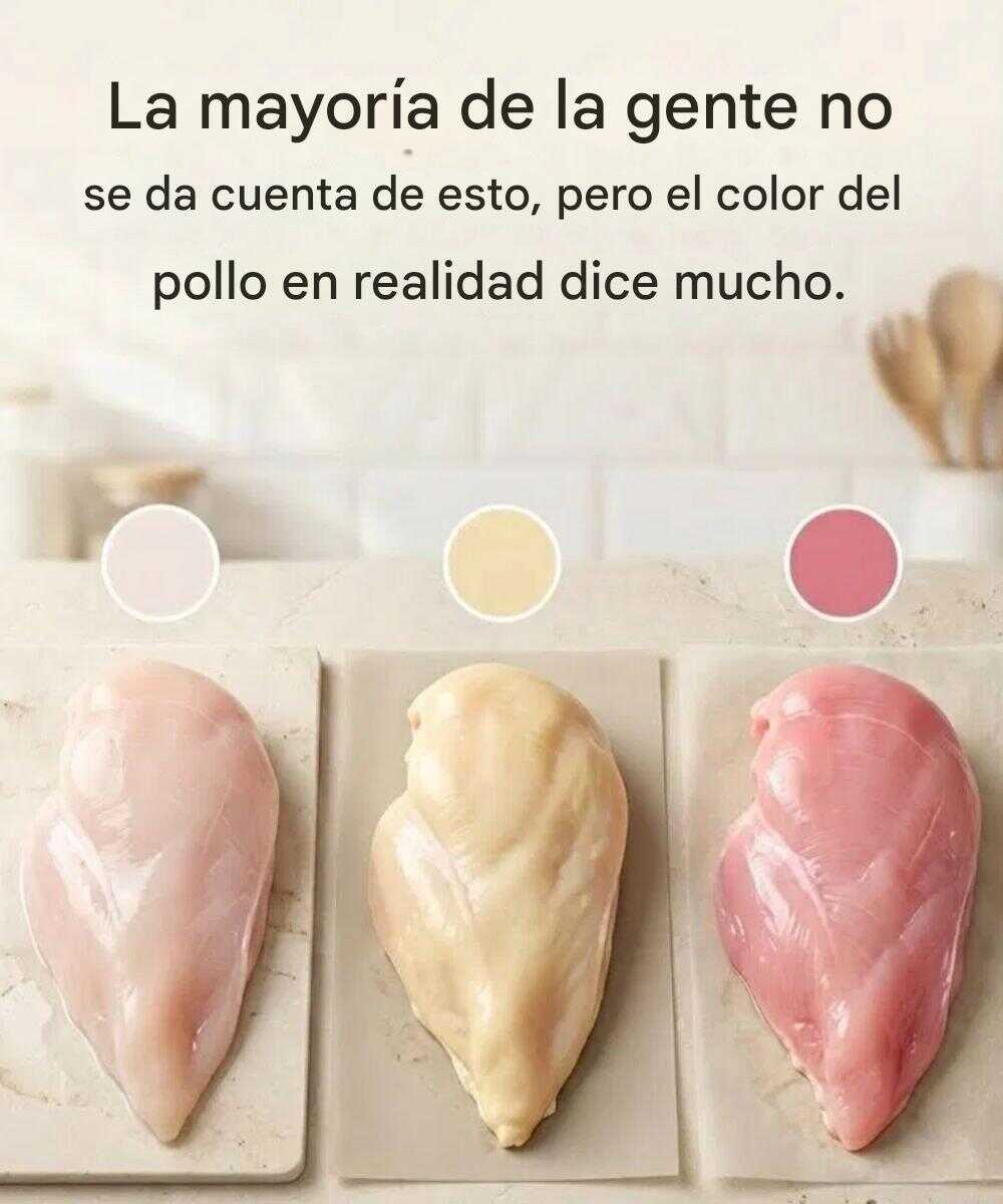 Es sorprendente que la conexión entre el color y la calidad del pollo aún no esté clara para algunos... Ver más