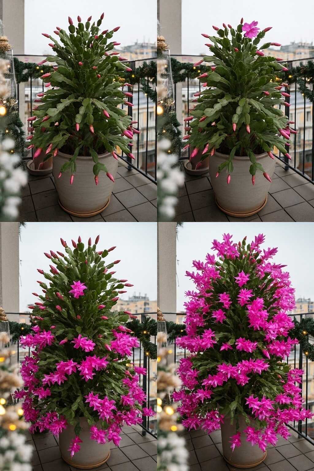 El secreto para que tu cactus de Navidad florezca con más flores...Ver más