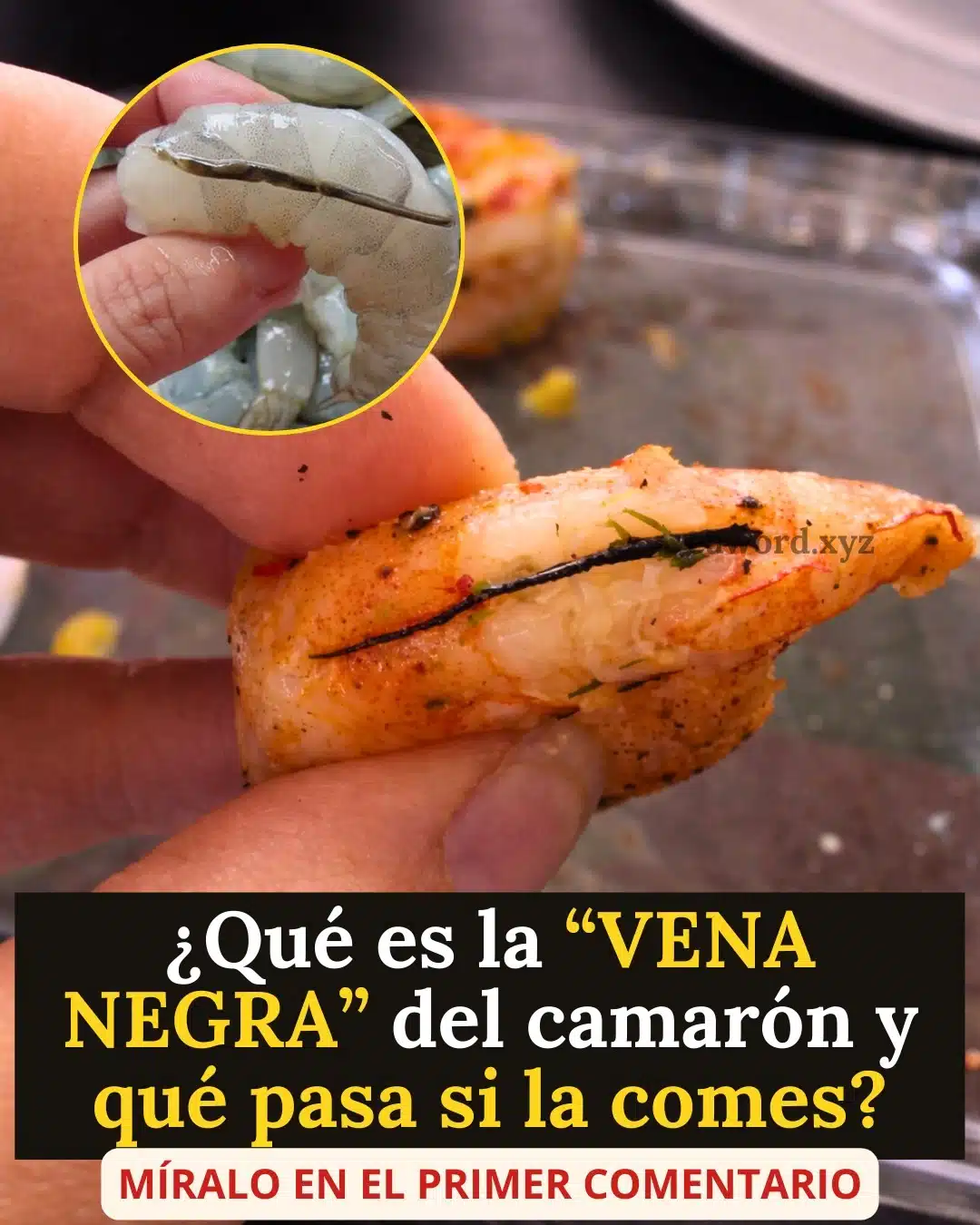 La vena del camarón: ¿se quita o se deja? El detalle que muchos desconocen... Ver más