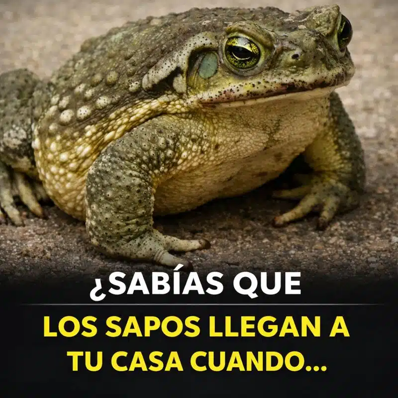 ¿Sabías que los sapos llegan a tu casa cuando…?
Ver más 👇