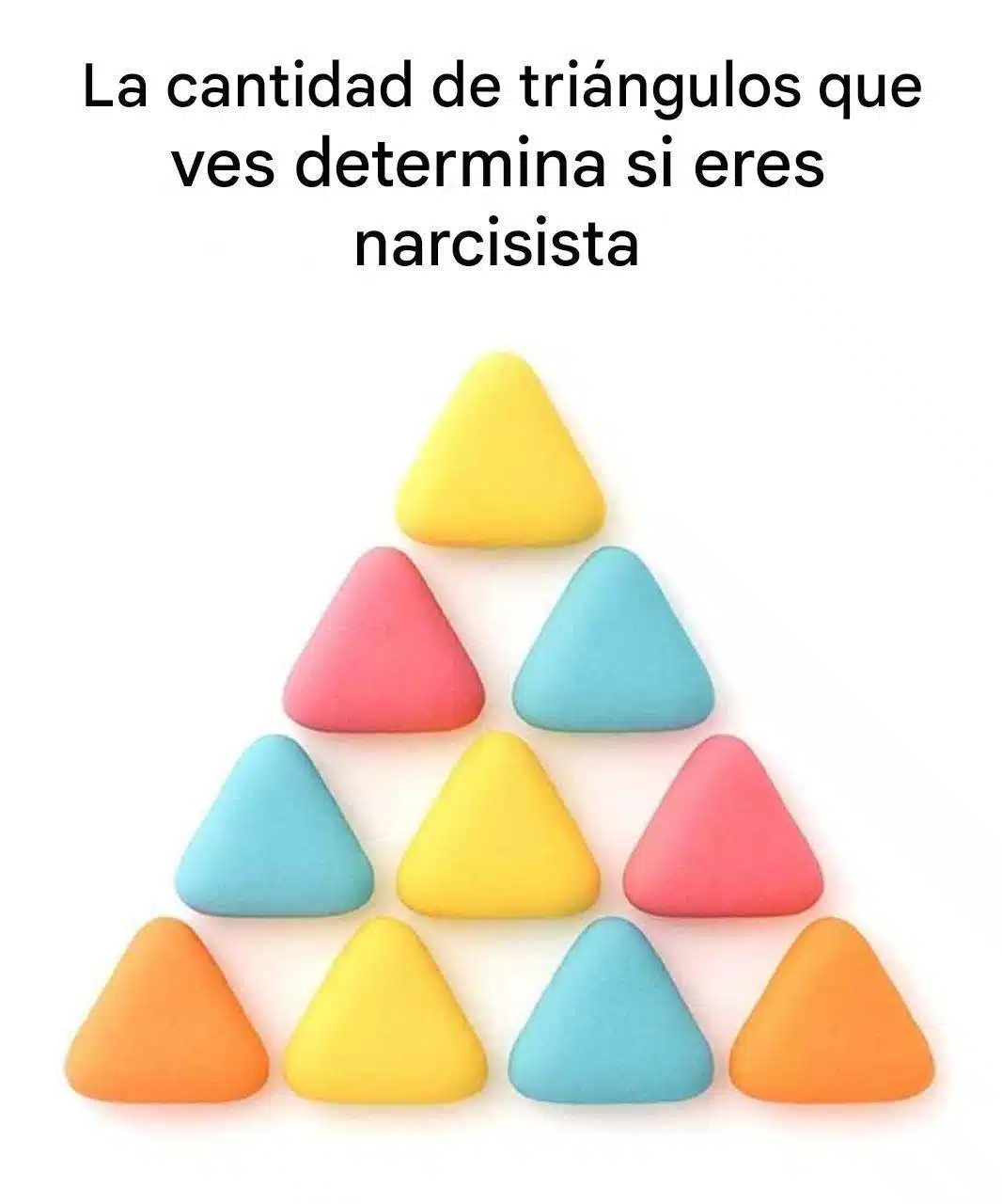 Cuántos Triángulos Ves? Tu Mente Revela Tu Personalidad | Aknal.com 2 La cantidad de triángulos que ves determina si eres narcisista La receta está en el primer comentario 👇👇