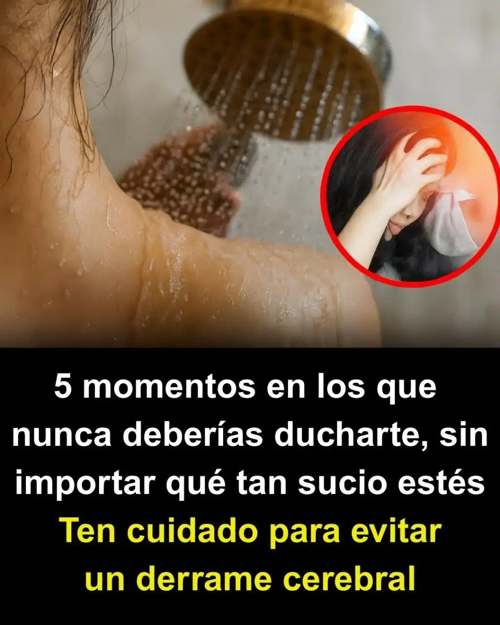 5 Momentos en los que NUNCA deberías ducharte (aunque estés muy sucio) 2 5 momentos en los que nunca deberías ducharte, aunque estés muy sucio y es cuan... Ver más