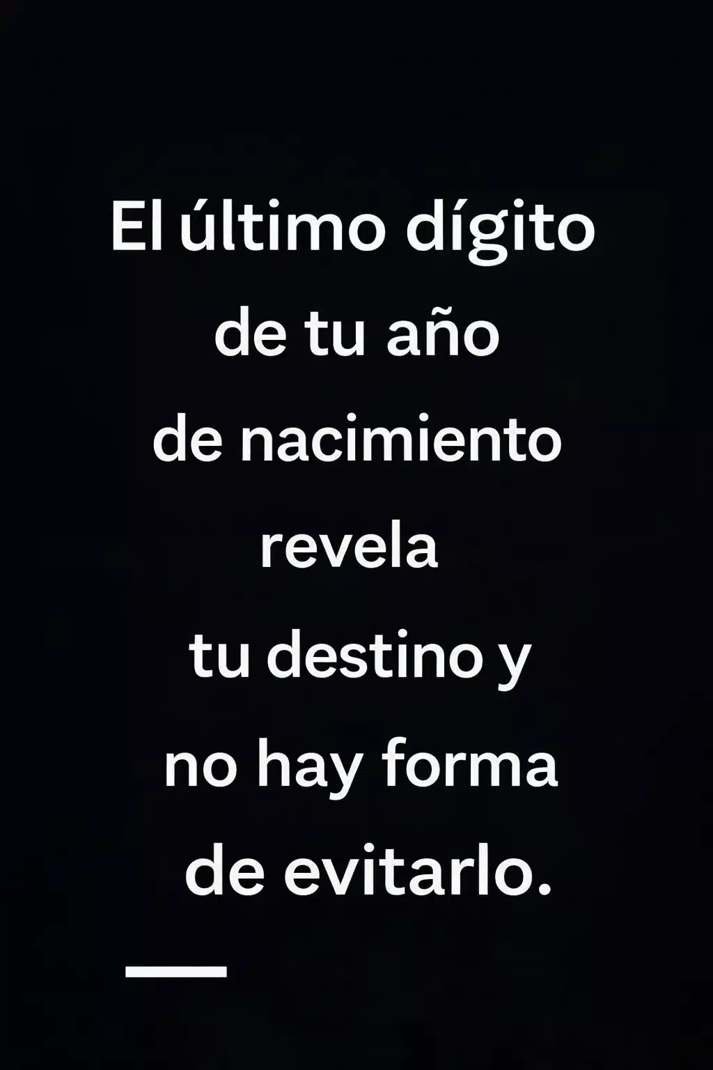 Tu Último Dígito de Año de Nacimiento Revela Misterios 2 El último dígito de tu año de nacimiento revela tu destino espiritual... Ver más
