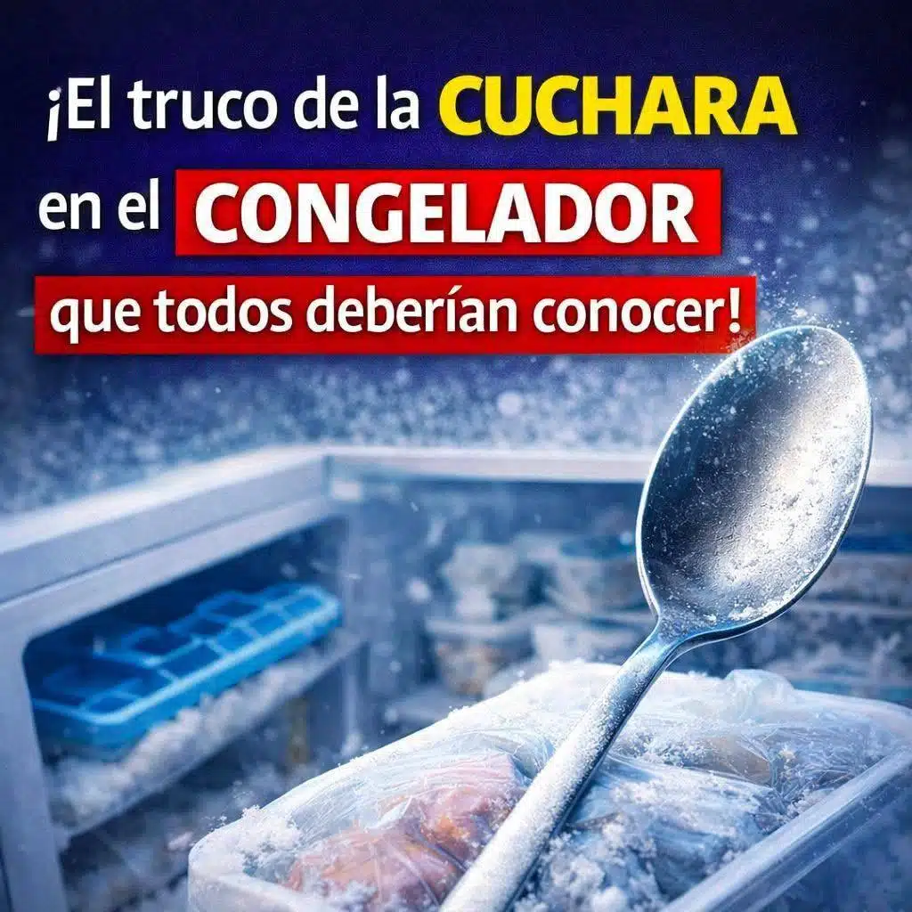 ¿Por qué deberías guardar una cuchara en tu congelador... Ver más