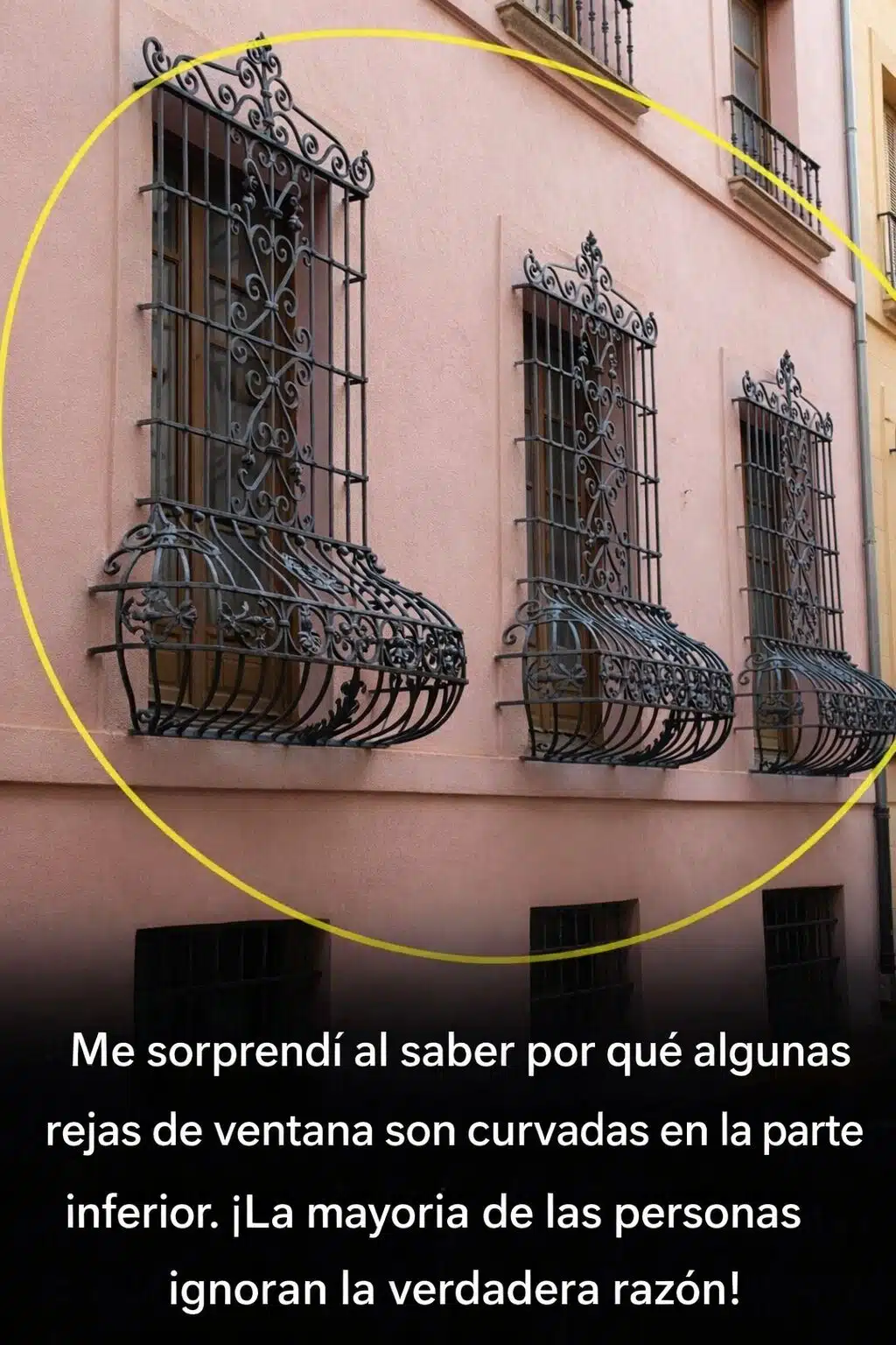 Rejas Curvas en Ventanas: El Secreto del Diseño Antiguo Contra el Agua 2 Mucha gente piensa que es solo decoración