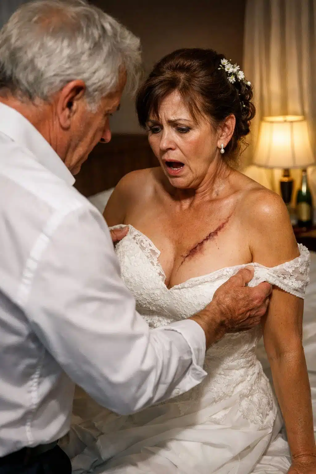 Amor a los 60: El Primer Amor de Arebela y Manuel Renace en la Madurez 2 A los 60 años, me volví a casar con mi primer amor: en nuestra noche de bodas, mientras le quitaba la ropa a mi esposa, de repente retrocedí conmocionado y sentí una oleada de tristeza al verla…
