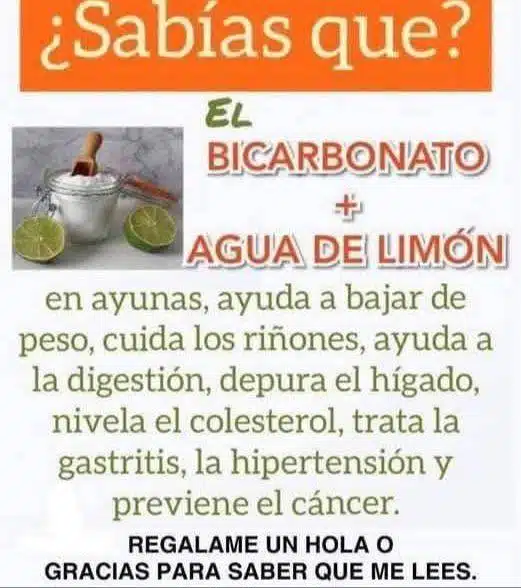 Bicarbonato y Limón: El Secreto Ancestral para tu Salud Digestiva y Bienestar 2 Sabías que mezcla bicarbonato y limón ..ver más