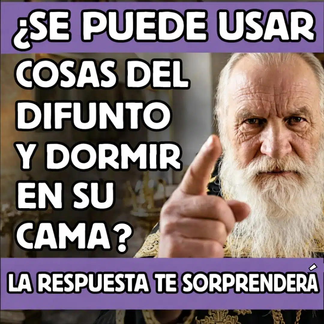 ¿Se pueden usar las cosas de un fallecido y dormir en su cama? (La respuesta te sorprenderá) ... Ver más
