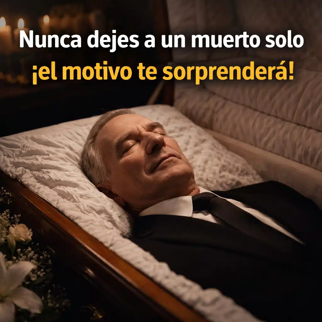 ¿Por qué no se debe dejar a un muerto solo... Ver más
