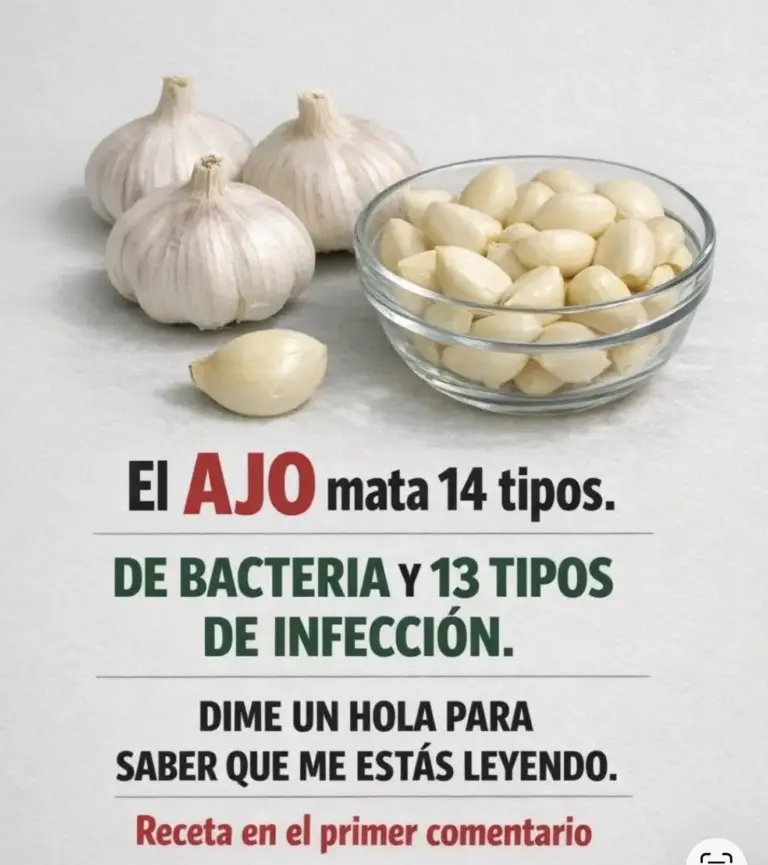 Ajo remedio natural para hongos en los pies