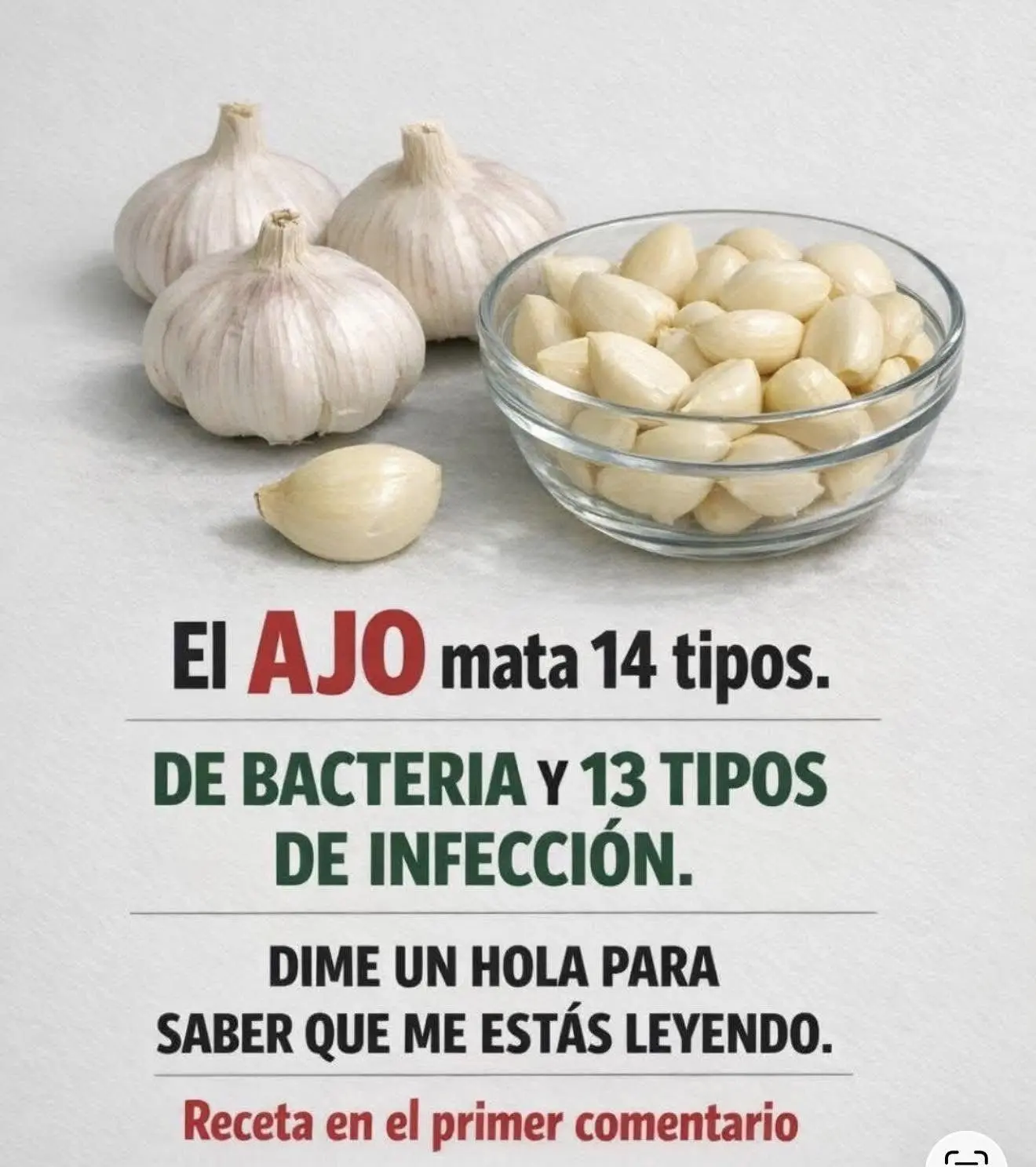 Ajo remedio natural para hongos en los pies