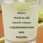 Bebida de limón y jengibre para quemar grasa
