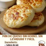 Pan de Queso Sin Horno Receta Fácil