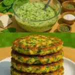 Receta de buñuelos de calabacín feta y tzatziki 9 Receta de buñuelos de calabacín feta y tzatziki
