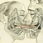 Significado del beso francés frecuente