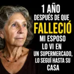 Vi a mi esposo vivo en el supermercado