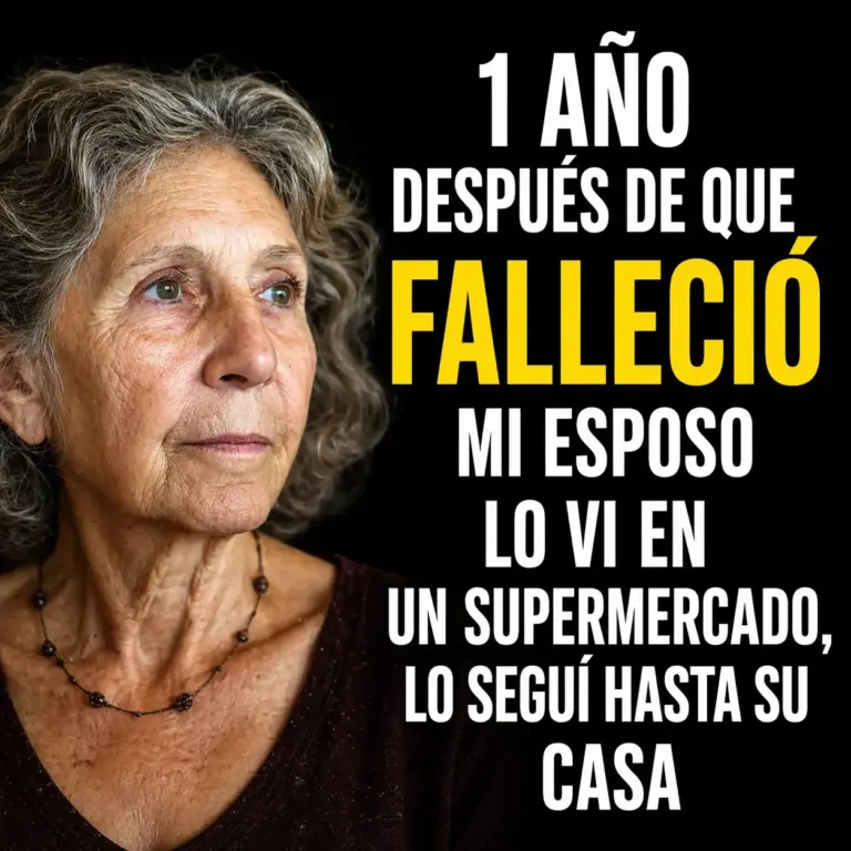 Vi a mi esposo vivo en el supermercado